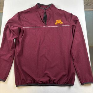 Minnesota Golden Gophers Quarter Zip Pullover - Size Small